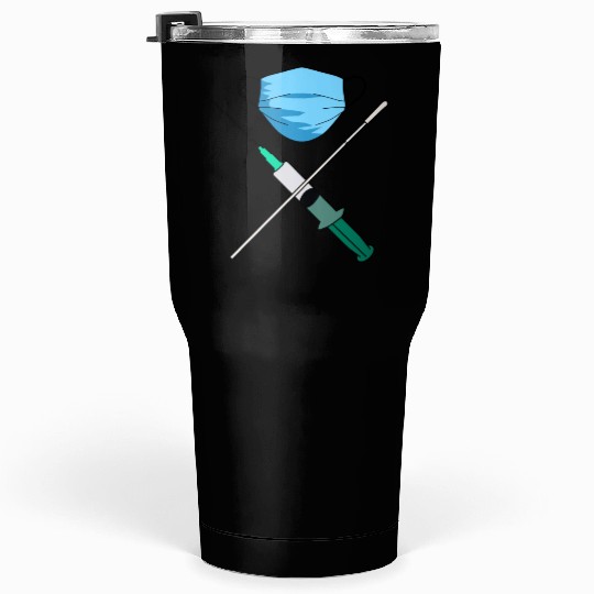 Corona Pandemic Cross | Comic Tumblers 30 Oz