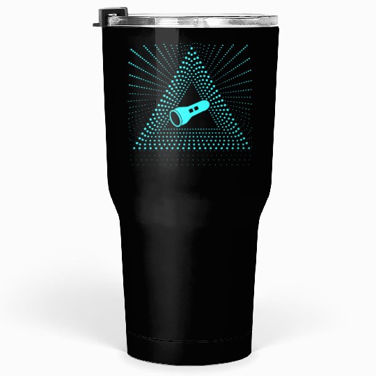 Flashlight Bright Glossy Bright Bright Tumblers 30 Oz