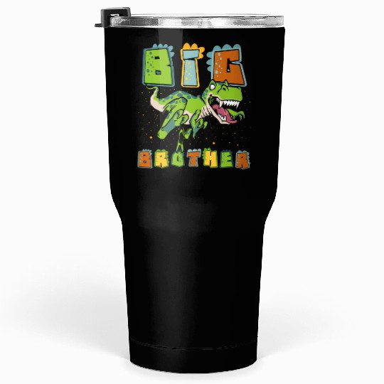 Dinosaur Big Brother Trex Tumblers 30 Oz
