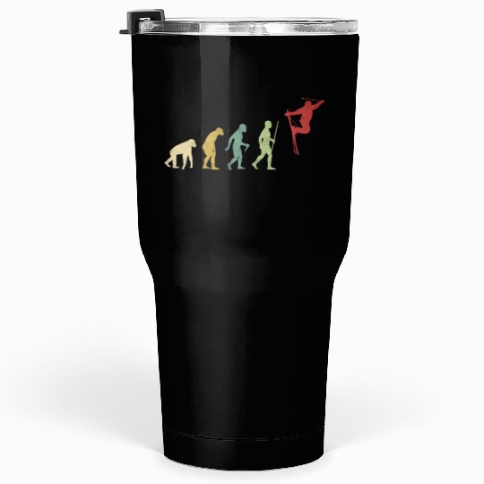 Skiing Extreme Freestyle Evolution Tumblers 30 Oz