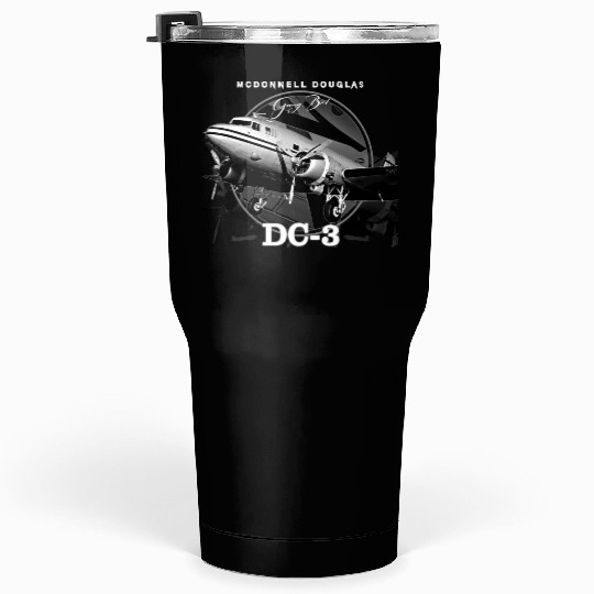 DC3 Aircraft Tumblers 30 Oz