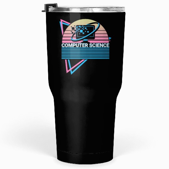 Computer Science Retro Tumblers 30 Oz