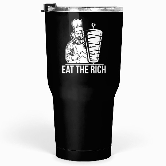 Eat the rich Karl Marx economist Tumblers 30 Oz