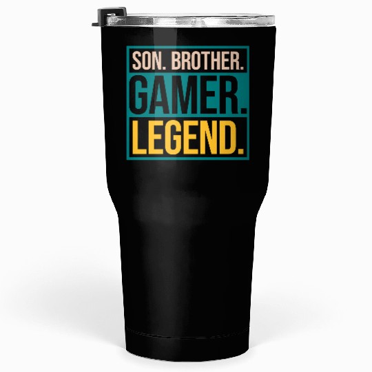 son brother gamer legend Tumblers 30 Oz