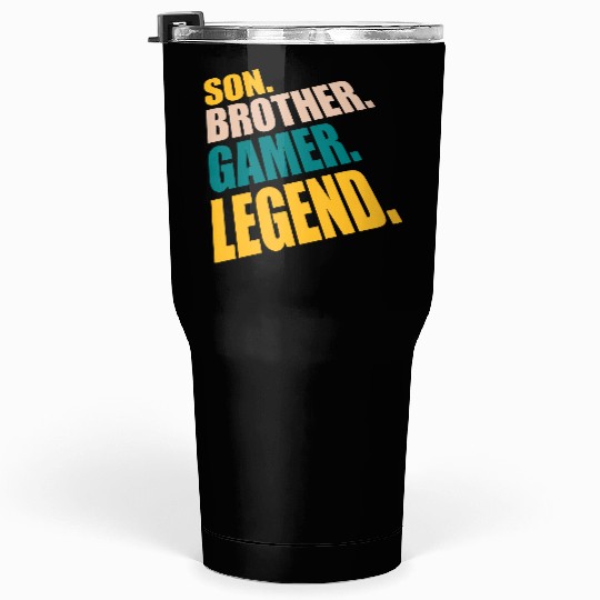 son brother gamer legend Tumblers 30 Oz