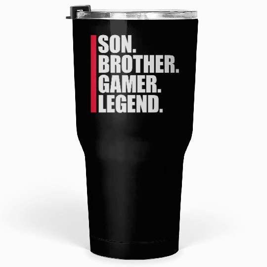son brother gamer legend Tumblers 30 Oz