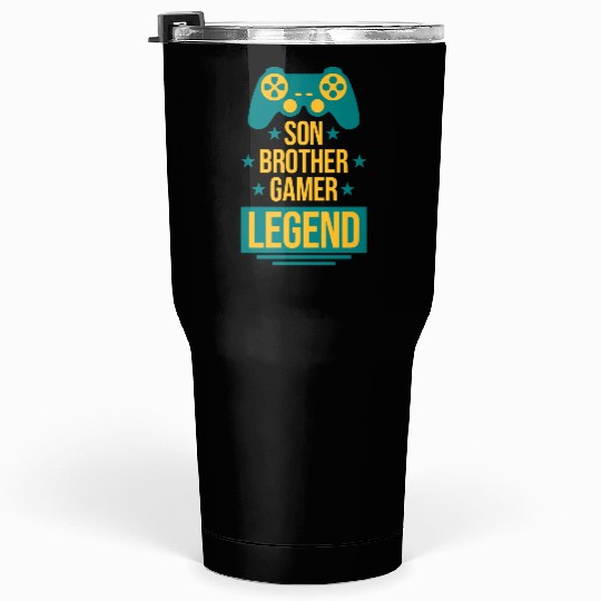 son brother gamer legend Tumblers 30 Oz