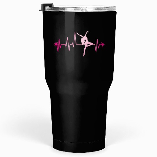 Dance Girl Heat Beat Dancing Dancer Ballet Tumblers 30 Oz
