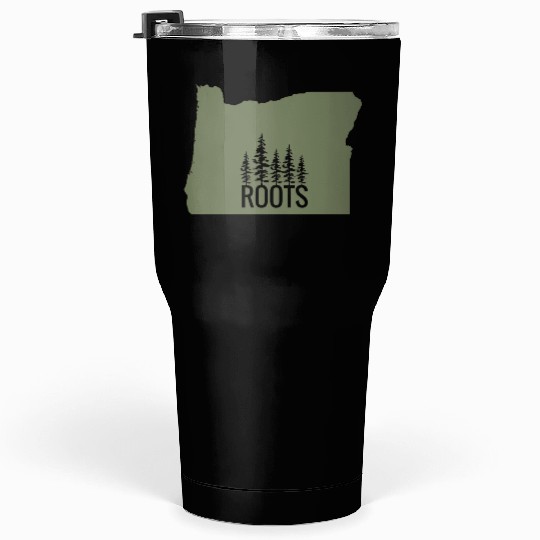 Oregon State Roots Green Tumblers 30 Oz