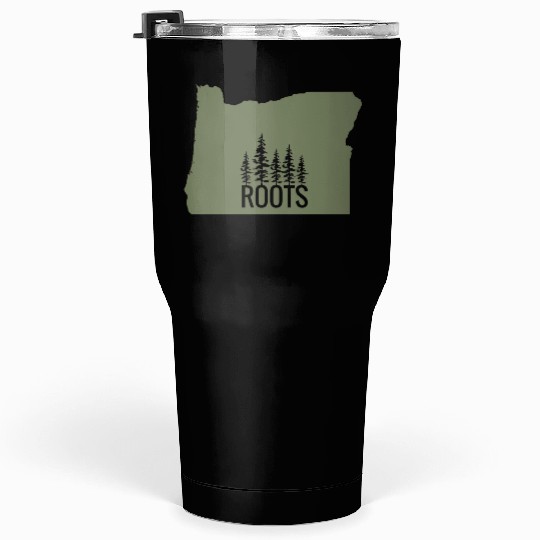 Oregon State Roots Green Tumblers 30 Oz