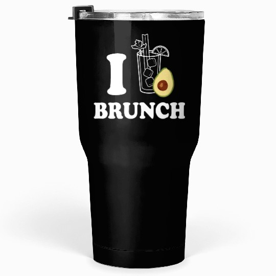 i love avocado brunch Tumblers 30 Oz