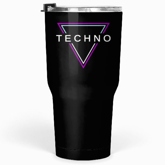 Techno House Party EDM Festival Goa Electro Rave Tumblers 30 Oz