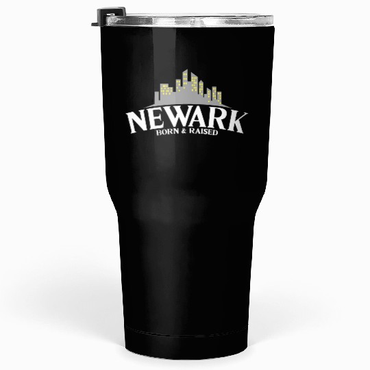 Born & Raised Usa New Jersey Newark Tumblers 30 Oz