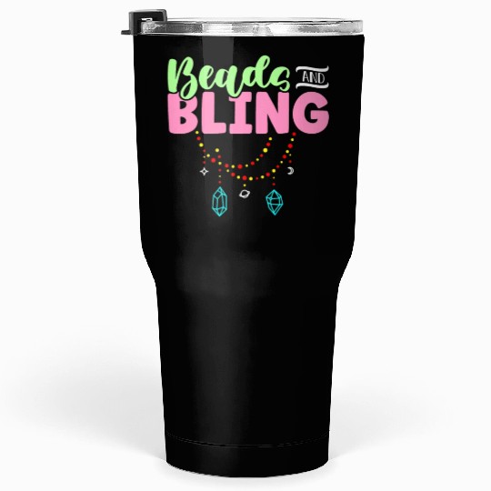 Beading Beads And Bling Beadwork Jewelry Beader Tumblers 30 Oz