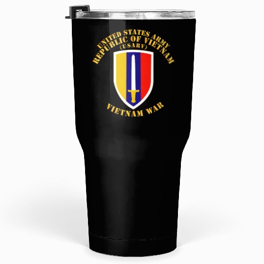 Army US Army Vietnam USARV Vietnam War Tumblers 30 Oz