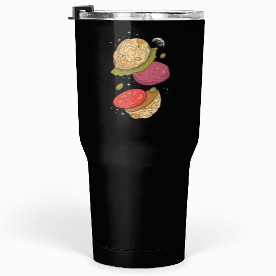 Planets burger vegetables Planets burger vegetable Tumblers 30 Oz