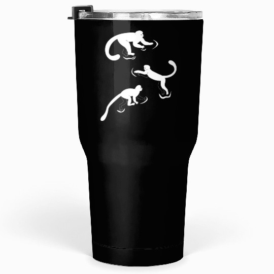 Chimpanzee Orangutan Monkeys - Cute Monkeys Tumblers 30 Oz