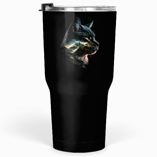 Cat Art Design Cute Cat Mom Meow Paws I Love Cats Tumblers 30 Oz