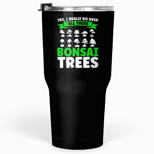 Bonsai Tree Owner Gift Bonsai Tree Gardening Tumblers 30 Oz