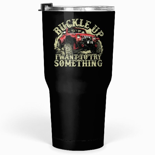 Monster Truck Racer Lifestyle Off Road Racing Gift Tumblers 30 Oz
