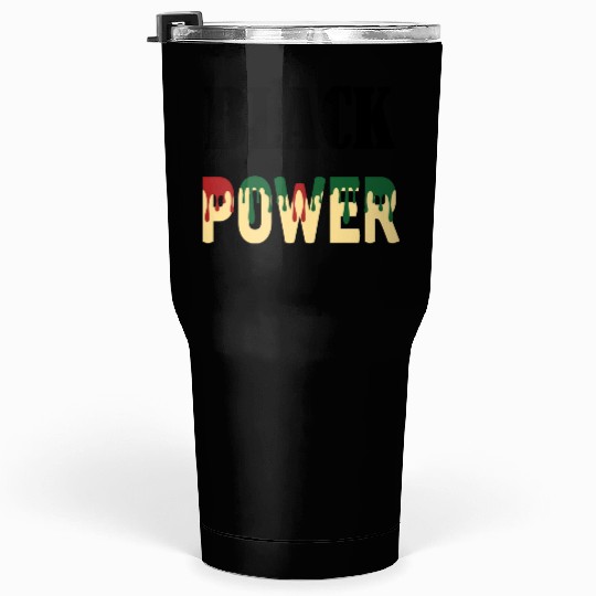 Black Power Tumblers 30 Oz