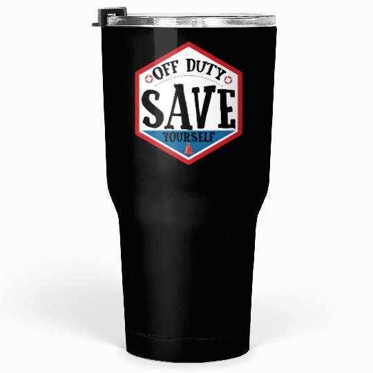 Lifeguard Off Duty Save Yourself Tumblers 30 Oz
