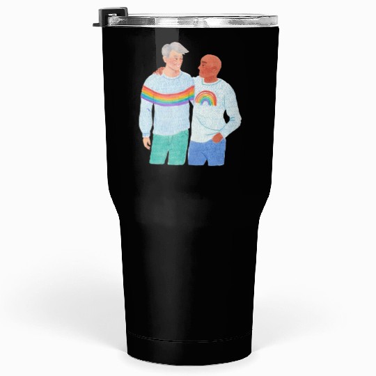 lesbian lgbtq pride valentine day 2022 valentines Tumblers 30 Oz