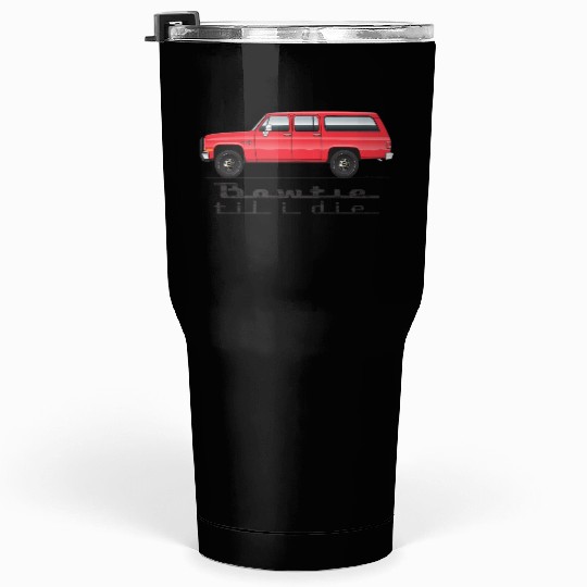 bowtie Cardinal Red Tumblers 30 Oz