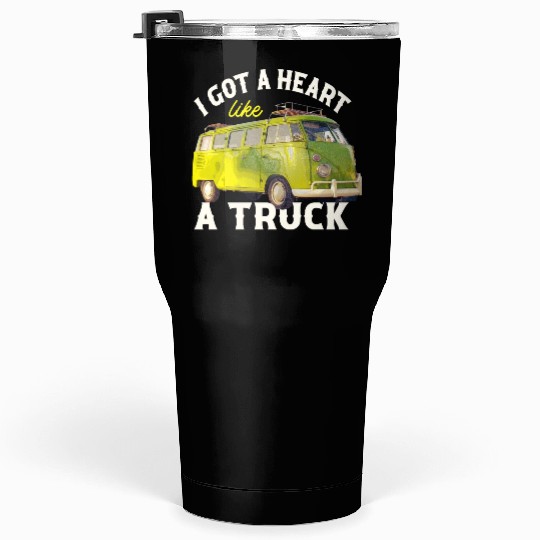 I Got A Heart Like A Truck Tumblers 30 Oz