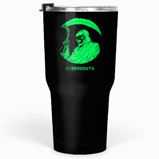 Retro Pixel Reaper Streetwear Tumblers 30 Oz