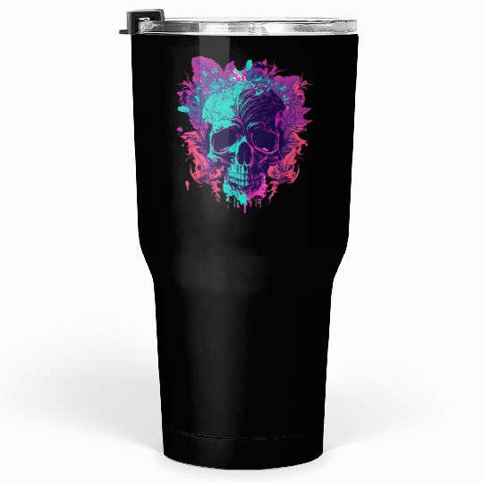 skull 1 Tumblers 30 Oz