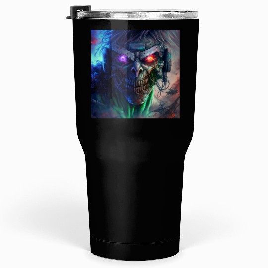 ZOMBIE IRON MAIDEN (version 12) Tumblers 30 Oz