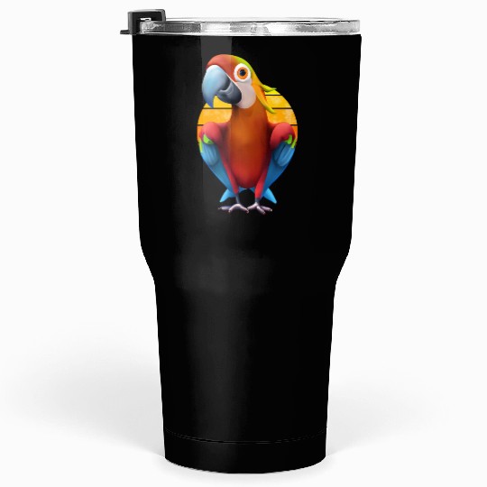 Macaw Tumblers 30 Oz
