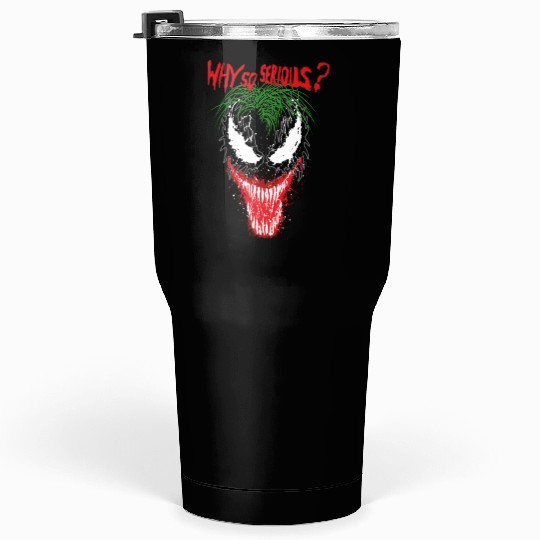 The V.e.n.o.m Joker Symbiosis Why So Serious? Tumblers 30 Oz