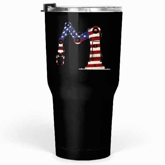 Robot Robotics Engineer American Tumblers 30 Oz
