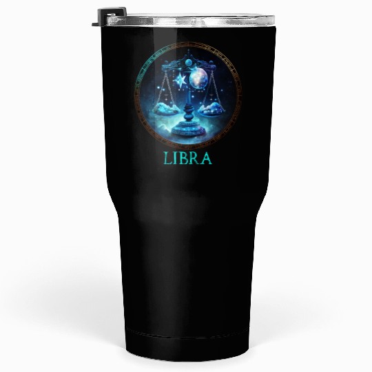 Embrace Your Libra Identity: Libra Pride Zodiac Tumblers 30 Oz