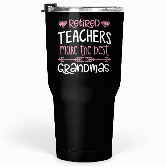 Womens Teacher Retirement Best Tumblers 30 Oz