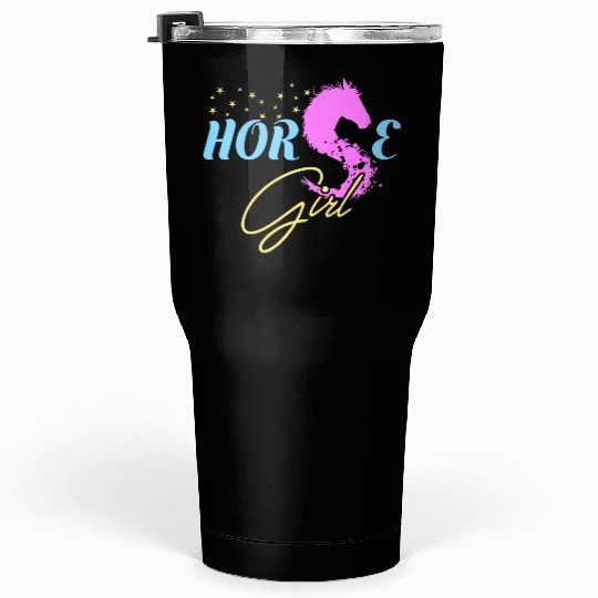 Horse Girl Tumblers 30 Oz Horse Lovers Gift Equestrian