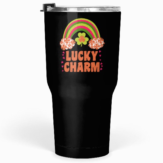 Lucky Charm Lucky Rainbow Tumblers 30 Oz