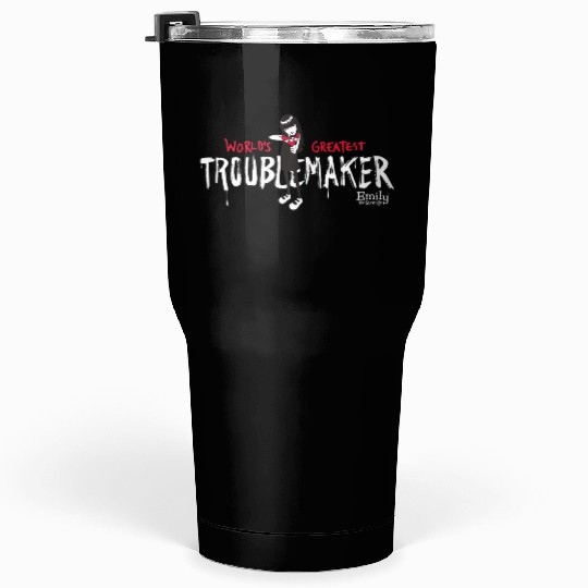 Emily The Strange World s Greatest Troker Tumblers 30 Oz