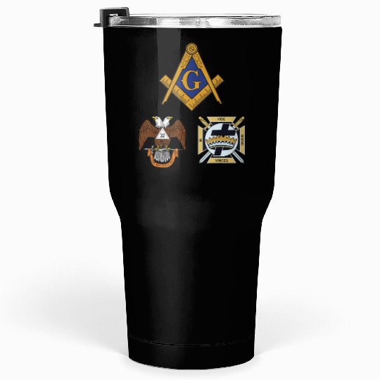 Mason Scottish Rite Knights Templar Tumblers 30 Oz