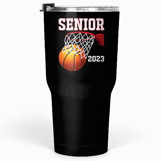 Graduate Senior Class of 2023 Basketball Player Tumblers 30 Oz