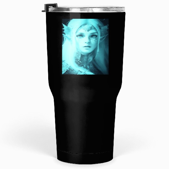Fairy elf woman fantasy mysticism magic mythical j Tumblers 30 Oz