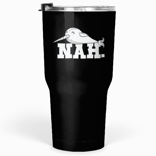 Procrastinating Narwhal Lover Aquatic Animals Tumblers 30 Oz