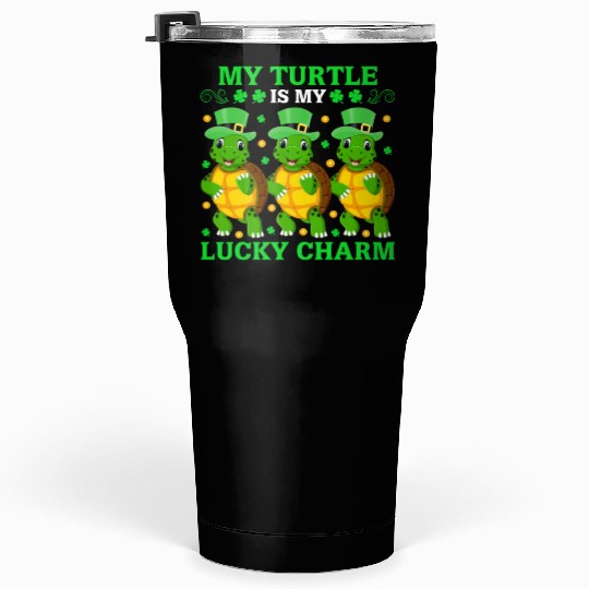 My Turtle Is My Lucky Charm Tumblers 30 Oz