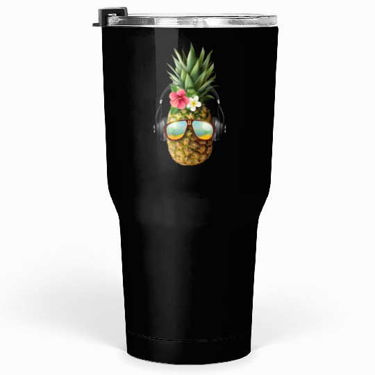 realistic pineapple concept Tumblers 30 Oz