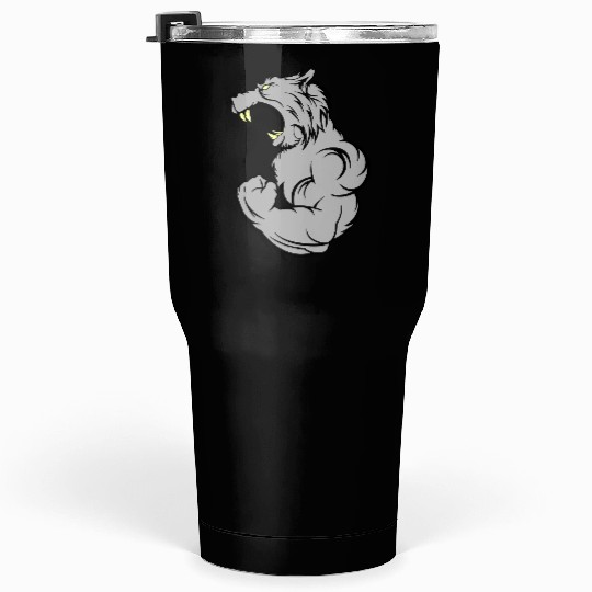 wolf beast 2 Tumblers 30 Oz