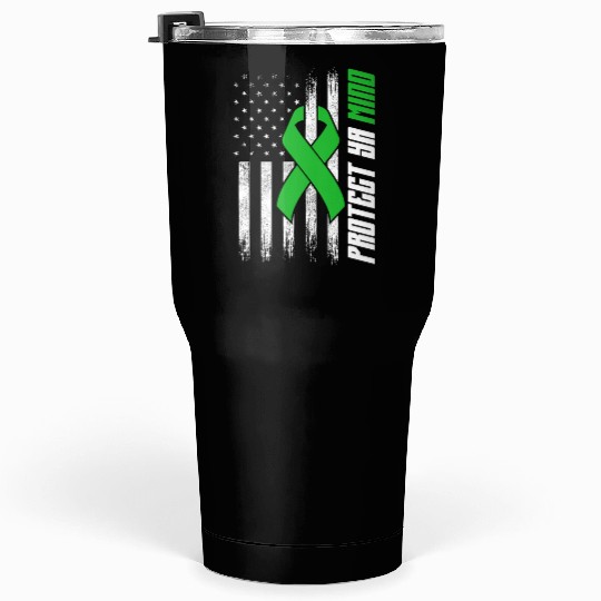 Protect Ya Mind Mental Health Awareness Depression Tumblers 30 Oz