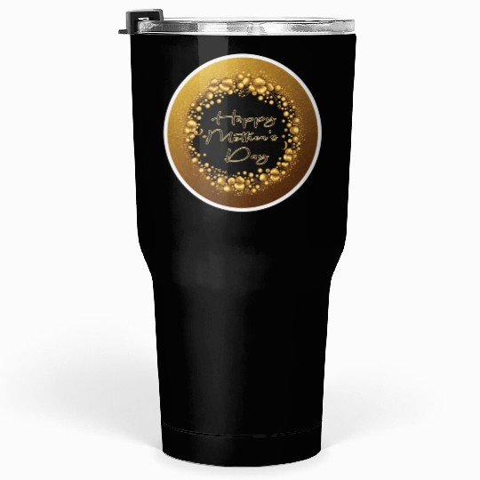 Happy Mother's Day Elegant Gold stickers Tumblers 30 Oz
