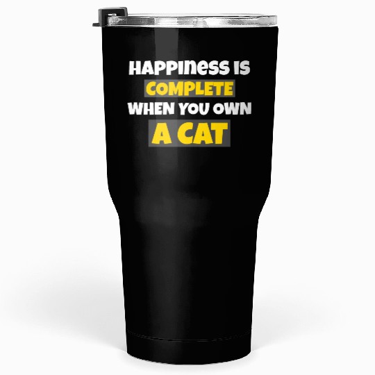 CAT OWNER DESIGN Tumblers 30 Oz